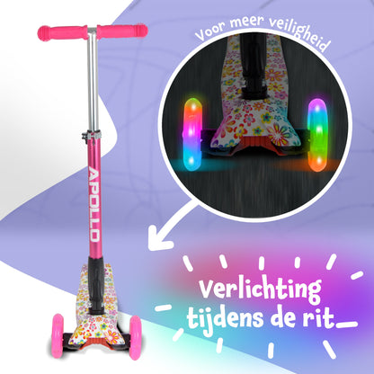 'Kids Whiz' LED Scooter voor Kinderen - in verschillende kleuren