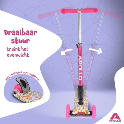 'Kids Whiz' LED Scooter voor Kinderen - in verschillende kleuren