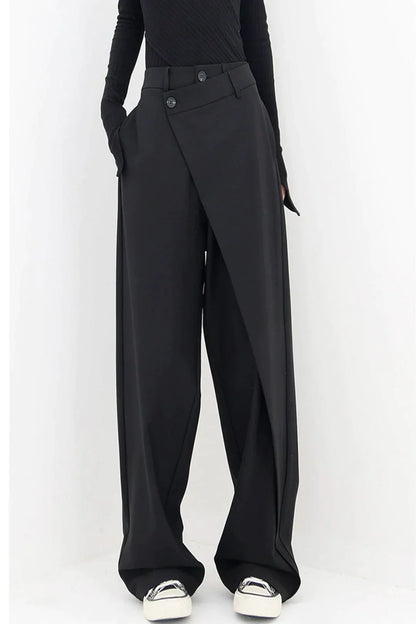 Asymmetrische Wijde Broek voor Dames