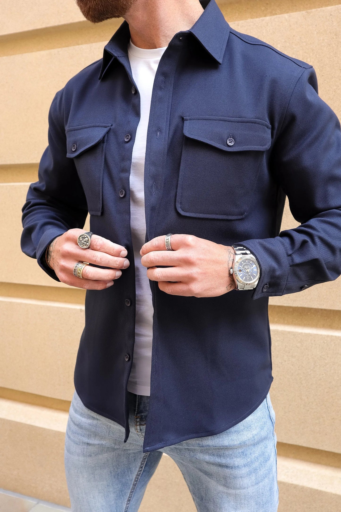 THE DANTE OVERSHIRT 2 halen 1 betalen!