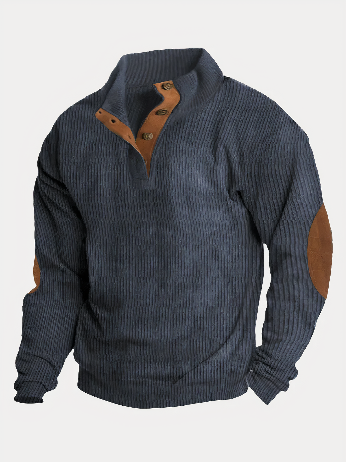 Kleur Contrast Trui voor Heren. 2 halen 1 betalen!