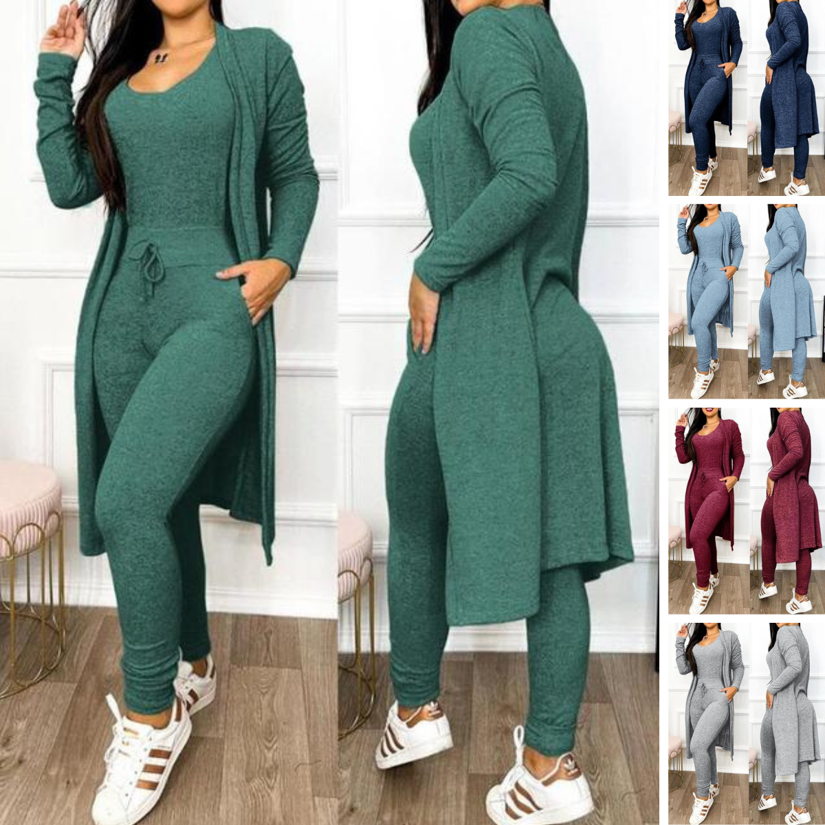 Slanke Jumpsuit met Jasje