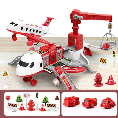 Licht vliegtuig speelgoed, Simulatie Track Inertia Music Airplane Model, perfecte speelgoed voor jongens en meisjes Decor van het Huis