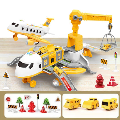 Licht vliegtuig speelgoed, Simulatie Track Inertia Music Airplane Model, perfecte speelgoed voor jongens en meisjes Decor van het Huis