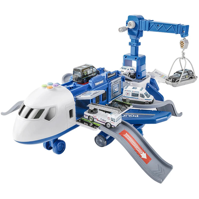 Licht vliegtuig speelgoed, Simulatie Track Inertia Music Airplane Model, perfecte speelgoed voor jongens en meisjes Decor van het Huis