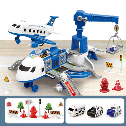 Licht vliegtuig speelgoed, Simulatie Track Inertia Music Airplane Model, perfecte speelgoed voor jongens en meisjes Decor van het Huis