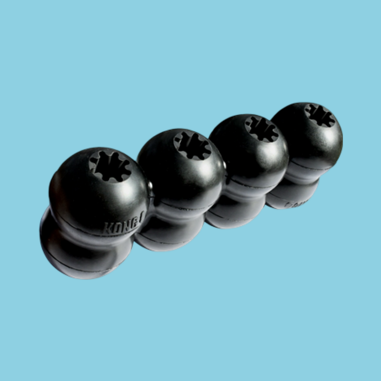 Kong - Extreme Goodie Ribbon Zwart