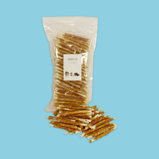 Petstyle Living - Gedraaide Stick Met Kip Hondensnack