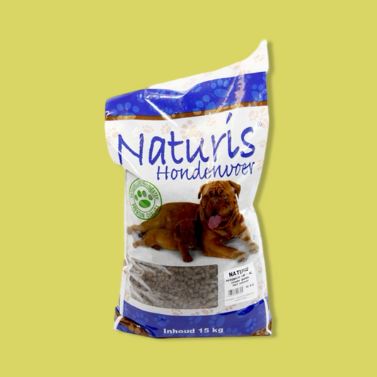Naturis - Brok Geperst High Energy Kip Hondenvoer 15 KG