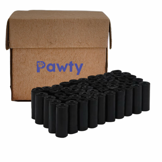 Pawty  - Hondenpoepzakjes Zwart
