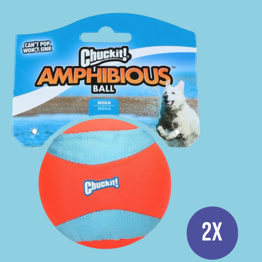 Chuckit - Amphibious Mega Ball 2 Stuks