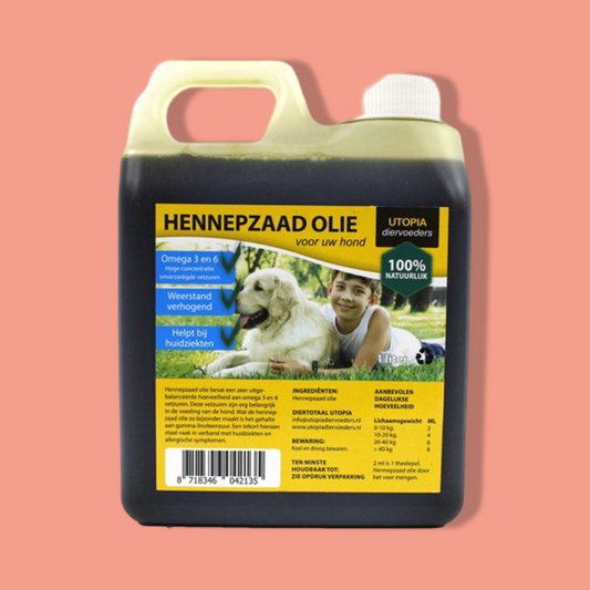 Utopia - Hennepzaad Olie 1 LTR