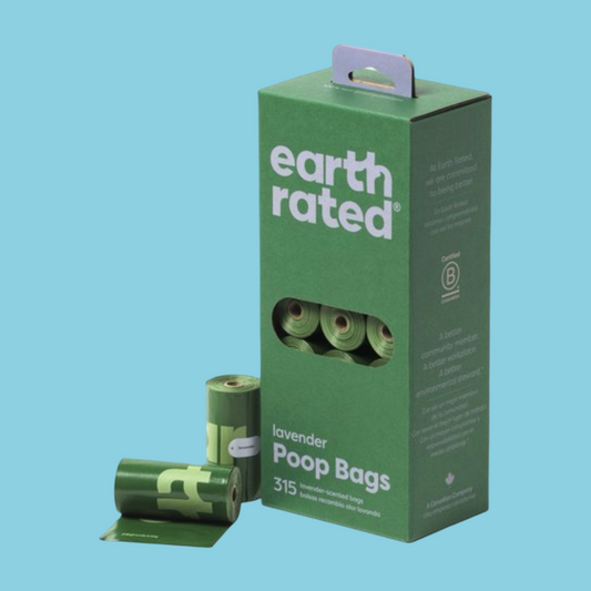 Earth Rated - Poepzakjes Lavendel Gerecycled Met Fricandel