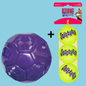 Combideal - Kong Flexball + Squeakair Balls Medium (6 CM)