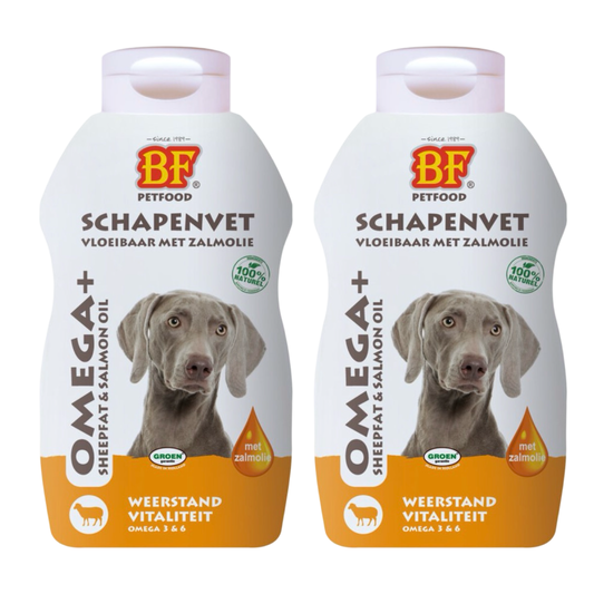 Combideal - Biofood Schapenvet Met Zalmolie 2x 500 ML