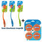Combideal Chuckit Sport Ball Launcher + Squeakairs