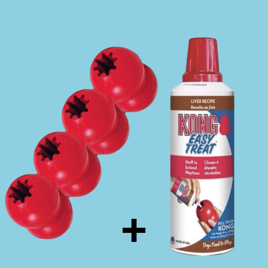 Combideal Kong - Goodie Ribbon + 1x Easy Treat Lever Vulling