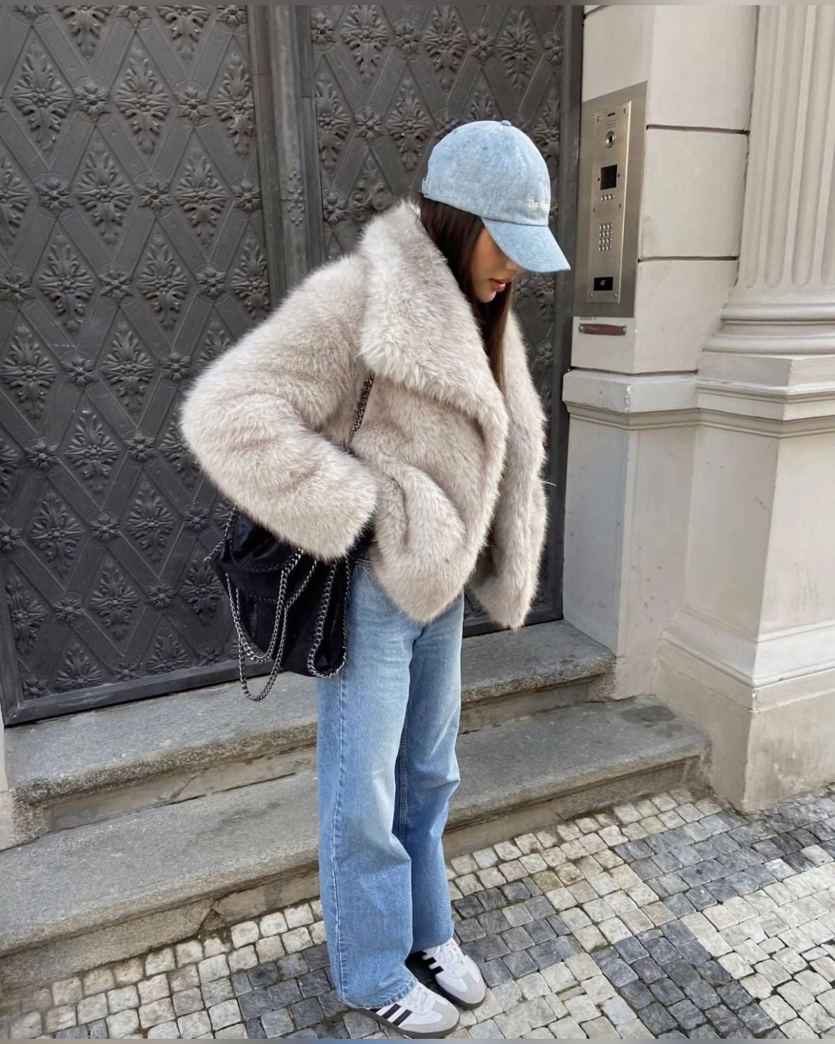 Amelia | Luxe Faux Fur Jas | Winter Elegantie | Zachte Pluche