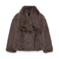Amelia | Luxe Faux Fur Jas | Winter Elegantie | Zachte Pluche