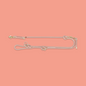 Trixie - Soft Rope Hondenriem Verstelbaar Roze / Licht Roze