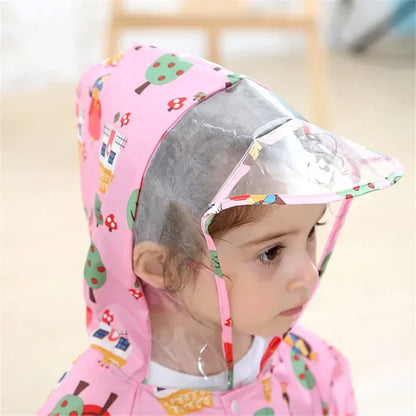 Kinderregenjassen Fashion Print Desing Waterdichte Jumpsuit Kids Regenbroek Voor Baby Jongens Meisjes 2-10 Y