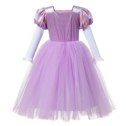 Luxe prinses Rapunzel jurk