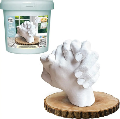 Behoud voor altijd de herinneringen met 3D handprint gips