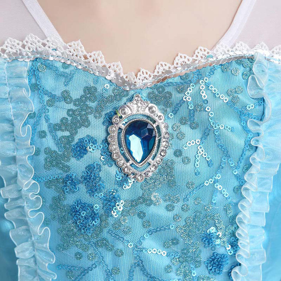 Prinses Elsa jurk - Frozen