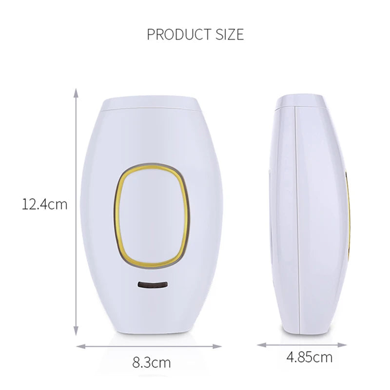 Professionele permanente laser-epilator IPL ontharingshandset thuisgebruik voor dames en heren