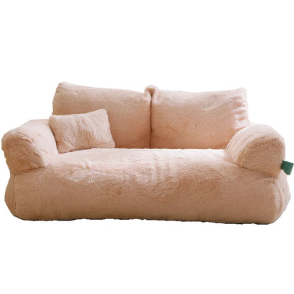 Luxe kattenbed Superzachte warme bank voor kleine honden Afneembaar Wasbaar Antislip