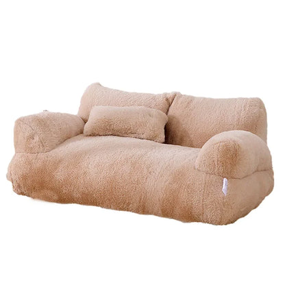 Luxe kattenbed Superzachte warme bank voor kleine honden Afneembaar Wasbaar Antislip