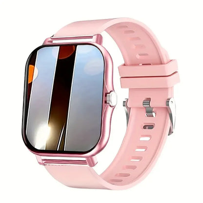 Smart Horloge Voor Mannen Vrouwen Cadeau Voor Xiaomi Volledig Touchscreen Sport Fitness Horloges Bt Oproep Digitale Smartwatch Horloge 2024 Nieuwe