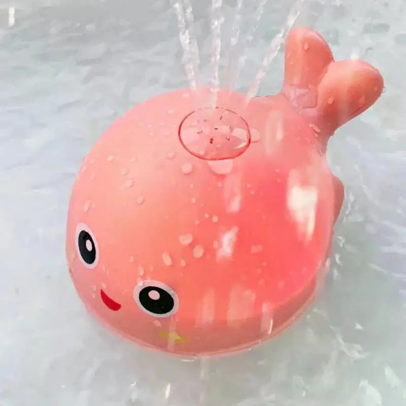 Babybadje Speelgoed Spray Water Douche Badspeelgoed voor kinderen Elektrische walvisbadbal