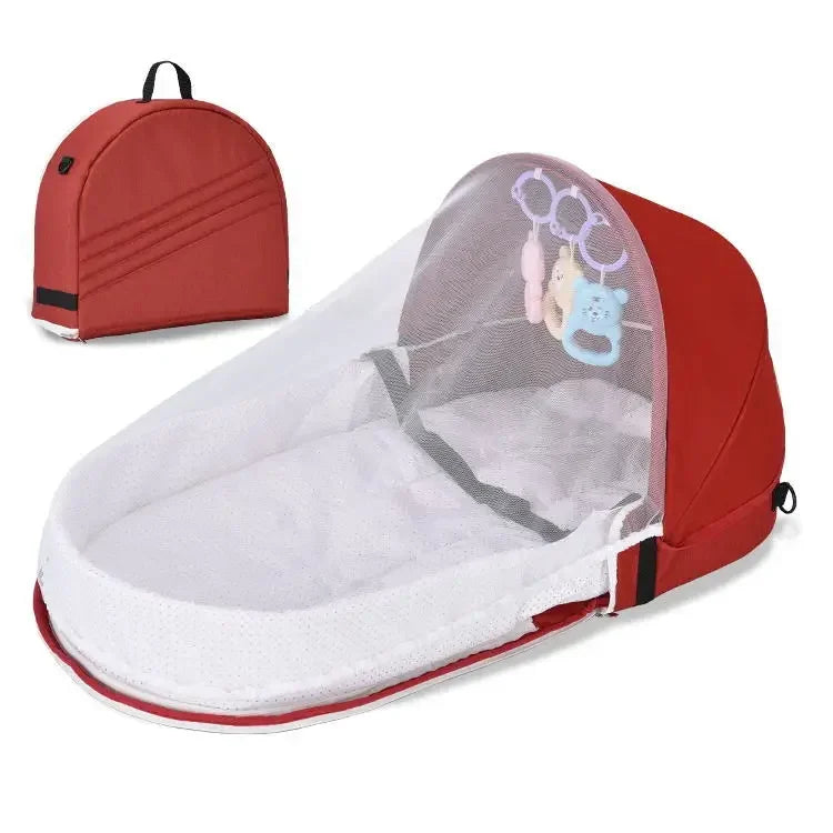 Handige Opvouwbare Anti-Stress Wieg, Middelste Bed, Pasgeboren Baby Isolatie Bionische Reiswieg