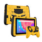 Pritom 7 "Android 12 Tablet Voor Kinderen, 4Gb Ram 64Gb Rom, Kinderen Software Voorgeïnstalleerd, Wifi, Met Cool Sportwagen Vorm Geval