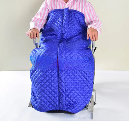 Rolstoel Deken – Voetenzak -rolstoel voetenzak- Handzakken – Wind- en Waterdicht - Fleece Gevoerd