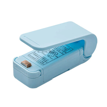 Deze compacte sealen is geschikt voor het dichtmaken van plastic zakjes.