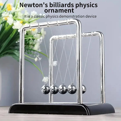 Newton Cradle Balance Steel Balls Natuurkunde Wetenschap Pendel Speelgoedbureau, Uitstekend Educatief Gadget Demonstreert Het Behoud van Momentum en Energie