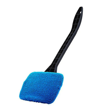 Car Window Cleaner Brush Kit Auto Cleaning Wash Tool with Long Handle Windshield Wiper Microfiber Wiper Cleaner Car Accessories