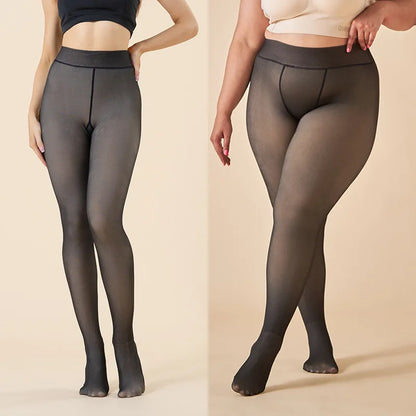 Fleece Gevoerde Leggings Vrouwen 2 halen 1 Betalen!