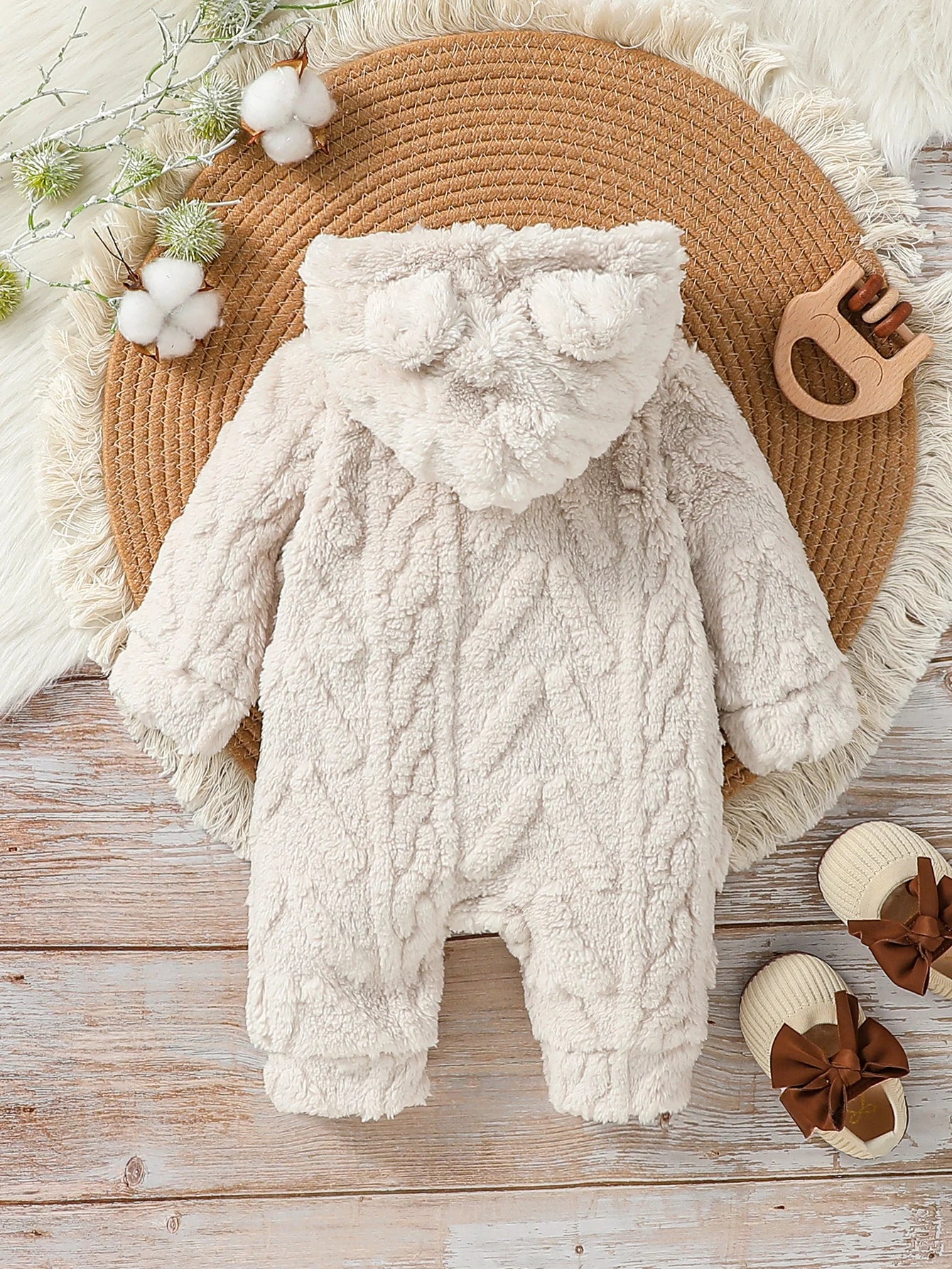 Jumpsuit Voor Pasgeboren Warme Kleding