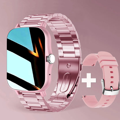 Smart Horloge Voor Mannen Vrouwen Cadeau Voor Xiaomi Volledig Touchscreen Sport Fitness Horloges Bt Oproep Digitale Smartwatch Horloge 2024 Nieuwe