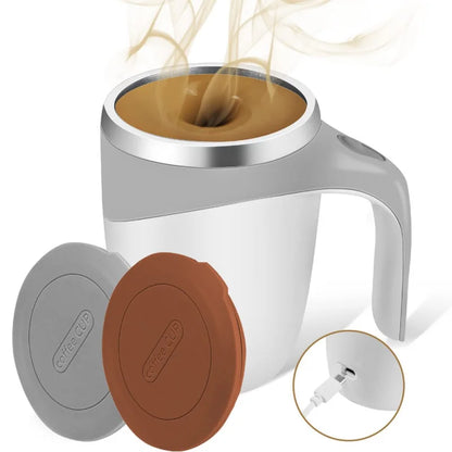 Automatische Magnetische Mok - Oplaadbare Automatische Roeren koffie kop - Elektrische Roeren Beker - Roterende Beker
