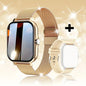 Smart Horloge Voor Mannen Vrouwen Cadeau Voor Xiaomi Volledig Touchscreen Sport Fitness Horloges Bt Oproep Digitale Smartwatch Horloge 2024 Nieuwe
