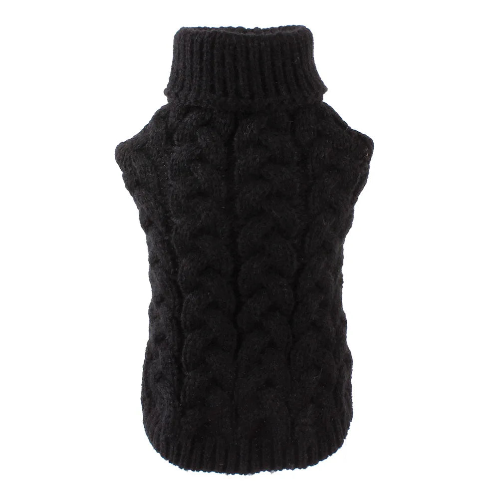 Classic Solid Chihuahua Puppy Dog Sweater for Small Dogs Winter Warm Pet Clothes Yorkshire Schnauzer Pullovers disfraz de perro