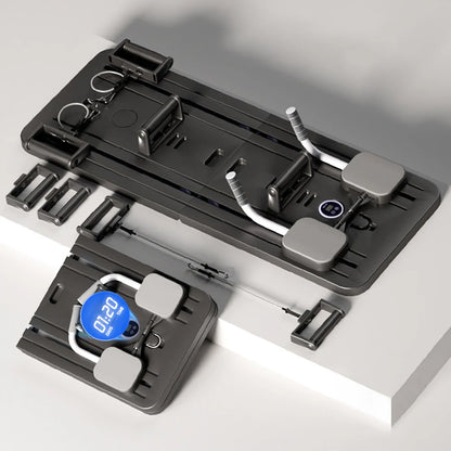 Pilates Reformer – Verstelbaar – 5-in-1 – Thuisgebruik – Inclusief Accessoires