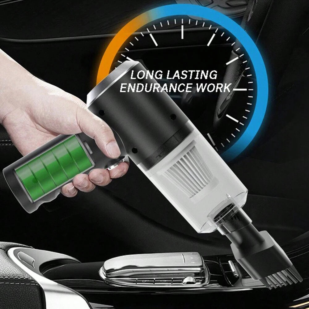 3 In 1 Geïntegreerde Zuig-En Blaasstofzuiger Stofzuiger Usb Opladen Kleine Auto Huishoudelijke Stofzuiger
