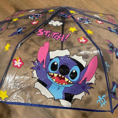 Stitch Draagbare Opvouwbare Paraplu leuk om te geven voor de feestdagen