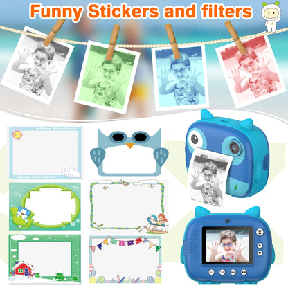 Schattige Kinderen Instant Camera 12mp Kinderen
