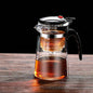 Hittebestendige glazen theepot Filtering met één klik Theepot Thee Waterscheiding Filter Theemaker Koffiepot Theeservies voor thuis